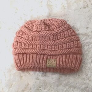 Charter Club Kids Pink Knit Winter Hat